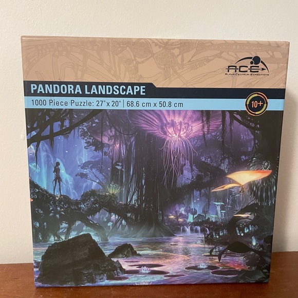 Disney Parks Pandora Landscape Ace 1000 piece jigsaw puzzles exclusive